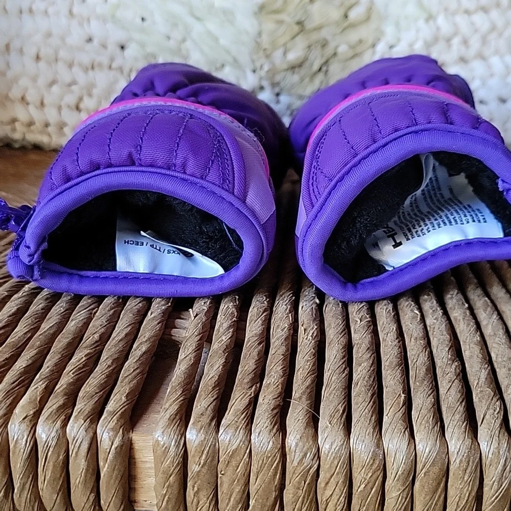 HEAD Junior Ski & Snowboarding Mittens, purple, size XXS (1-2 yrs)